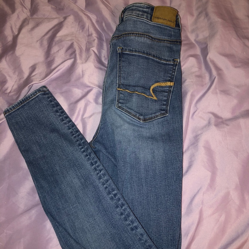 Size 0 Long AE Skinny Jeans